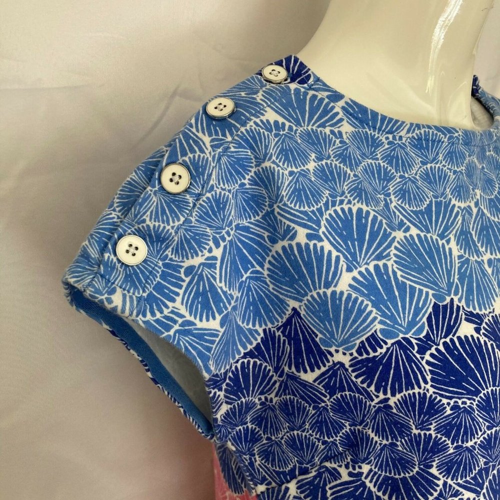 Talbots Seashell Pattern Multicolor Dress - image 2